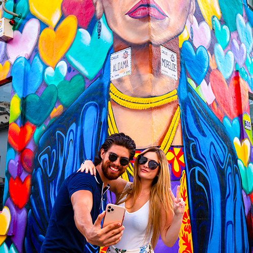 Conoce los murales más instagrables de Puerto Vallarta