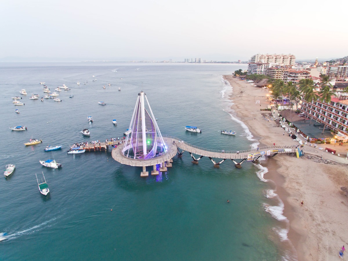 Muelle de Playa los Muertos de Puerto Vallarta