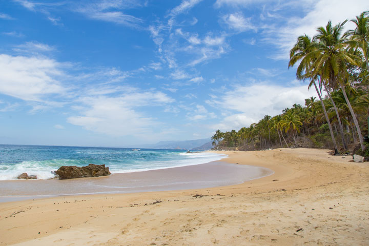Hermosas playas de Puerto Vallarta