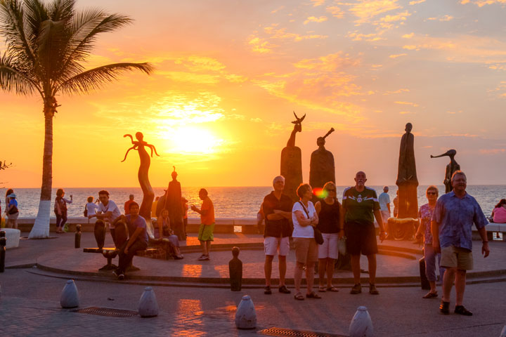 Atardeceres mágicos en Puerto Vallarta