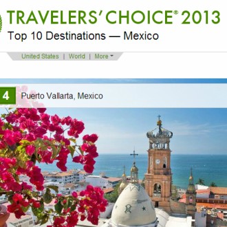 PUERTO VALLARTA EN EL TOP TEN DE LOS MEJORES DESTINOS DE MÉXICO