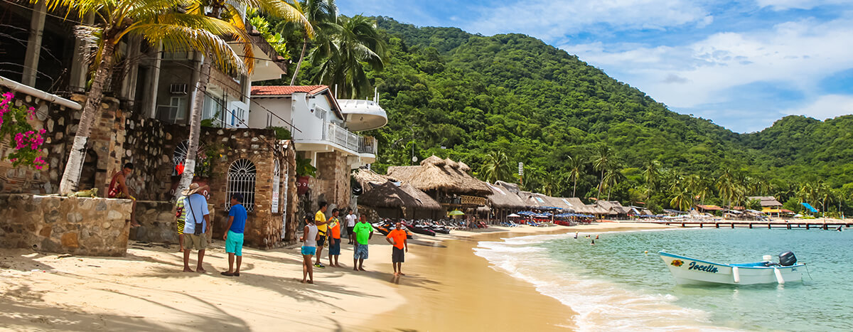 Subirte a una panga para visitar playas