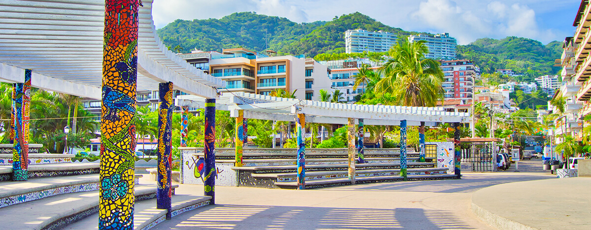 Parque azulejos en Puerto Vallarta