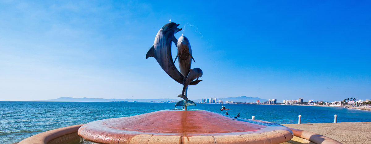 Fuente de la amistad en Puerto Vallarta